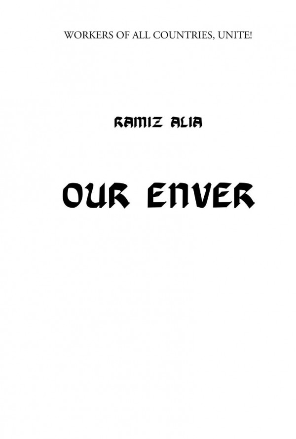 Our Enver 2nd Ramiz Alia