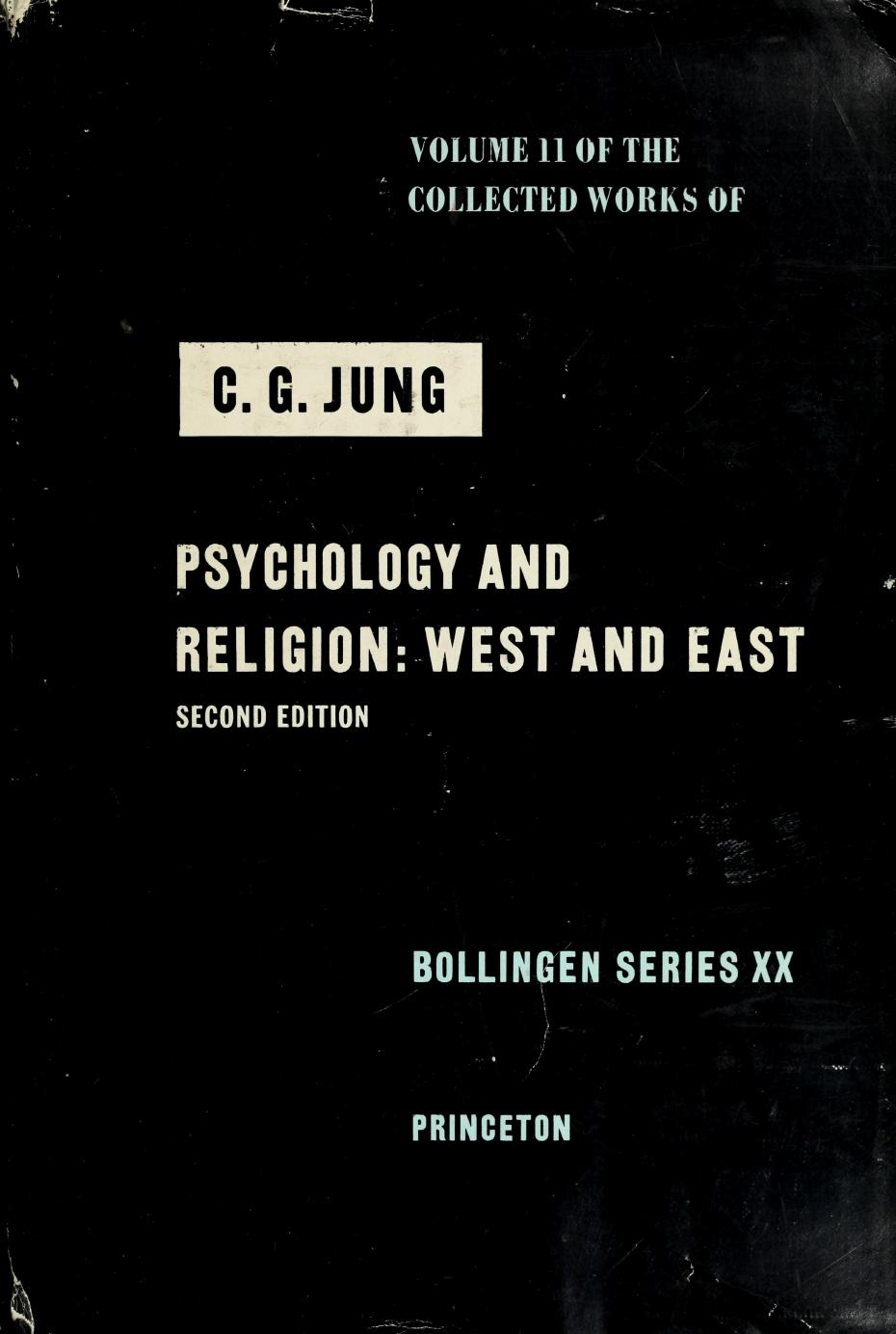 Psychology And Religion Volume 11 Cg Jung
