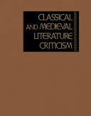 Classical And Medieval Literature Criticism Classical And Medieval Literature Criticism 152 Krstovic