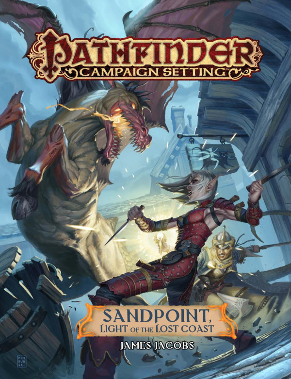 Pathfinder Campaign Setting Sandpoint Light Of The Lost Coast James Jacobs