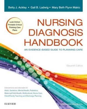 Nursing Diagnosis Handbook An Evidencebased Guide To Planning Care 11th Edition Betty J Ackley