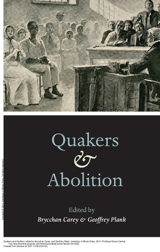 Quakers And Abolition 1st Edition Brycchan Carey Geoffrey Plank