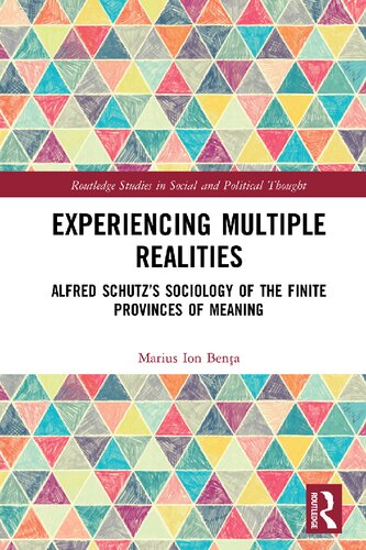 Experiencing Multiple Realities Alfred Schutzs Sociology Of The Finite Provinces Of Meaning 1st Edition Marius Ion Bena