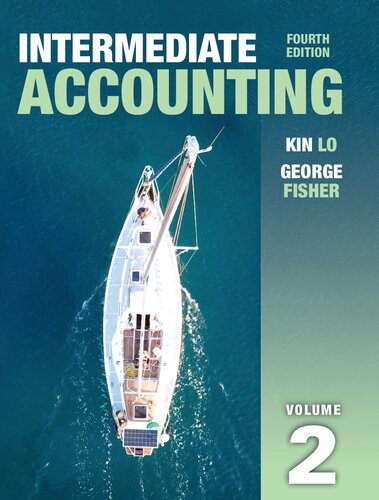 Intermediate Accounting Vol 2 4th Edition Kin Lo George Fischer