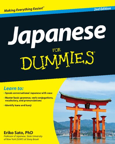 Japanese For Dummies 2nd Edition Eriko Sato