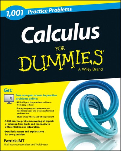 1001 Calculus Practice Problems For Dummies Patrick Jones