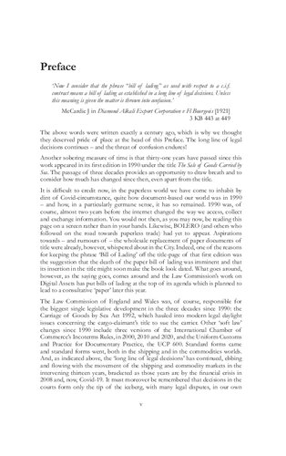 Debattista On Bills Of Lading In Commodities Trade Charles Debattista And Francis Hornyoldstrickland