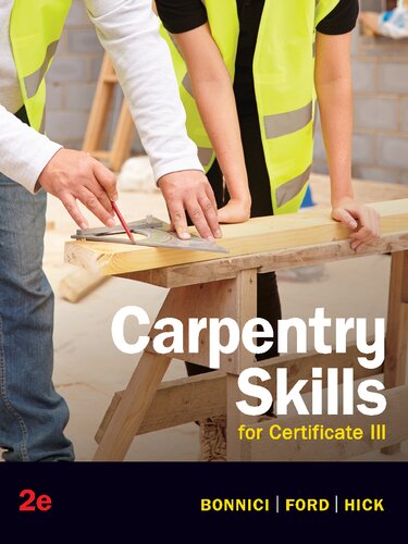 Ebook Carpentry Skills For Certificate Iii 2nd Edition Daniel Bonnici