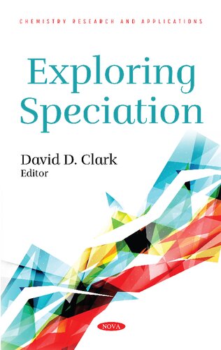 Exploring Speciation Clark David D