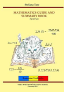 Mathematics Guide And Summary Book First Part 1st Edition Tase