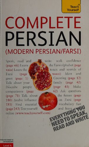 Complete Persian Modern Persianfarsi Farzad Narguess