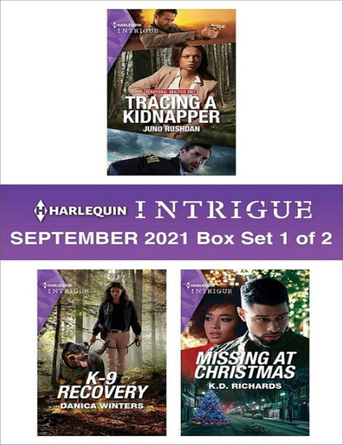 Harlquin Intrigue September 2021 Box Set 1 Of 2 Juno Rushdan Danica Winters K D Richards