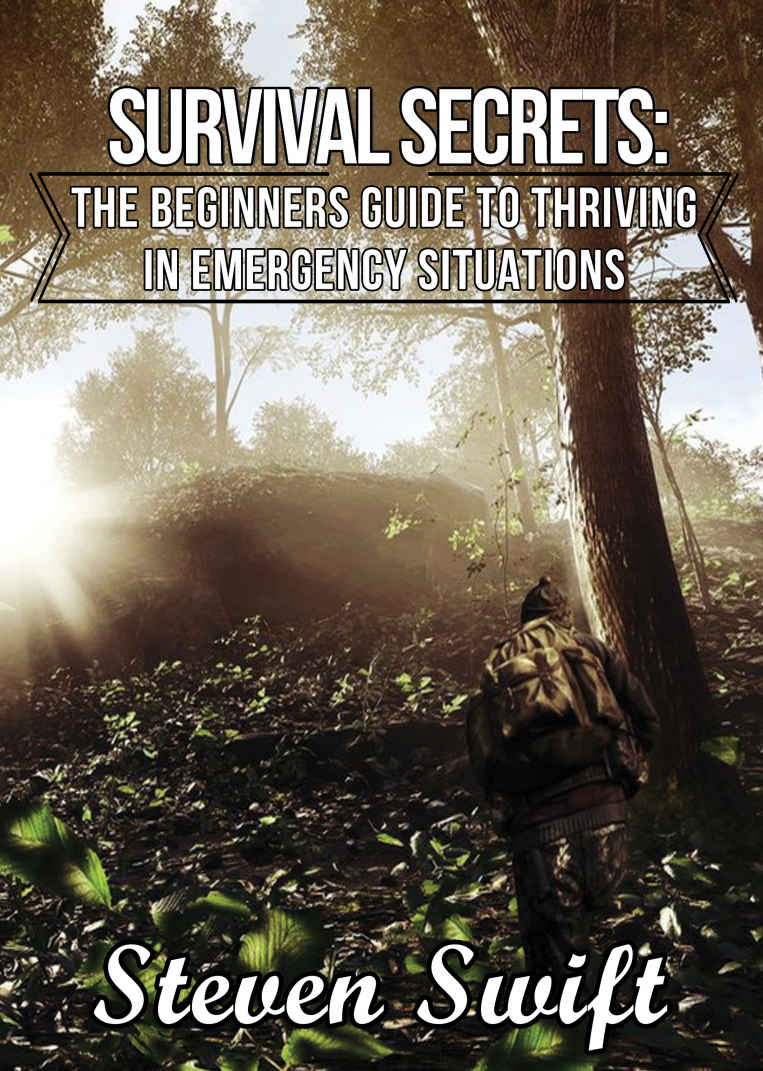 Survival Secretsthe Beginners Guide To Thriving In Emergency Situations Swift