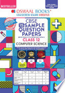 Oswaal Cbse Sample Question Paper Class 12 Computer Science Book For Term I Novdec 2021 Exam Oswaal Editorial Board