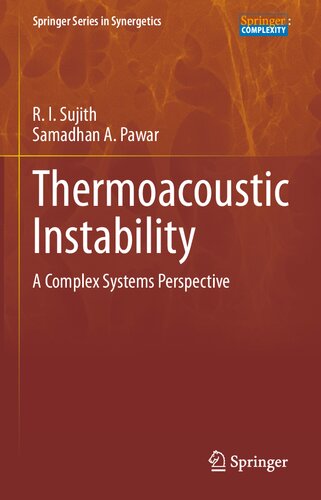 Thermoacoustic Instability A Complex Systems Perspective R I Sujith