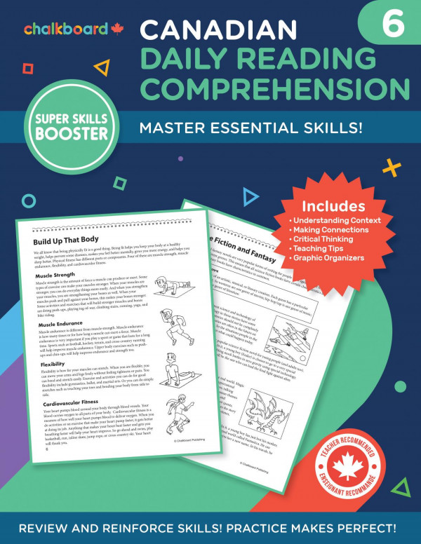 Canadian Daily Reading Comprehension Grade 6 George Murray Rita Vanden Heuvel