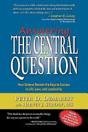Answering The Central Question Peter D Demarest Harvey J Schoof Ms