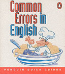 Common Errors In English Paul Hancock