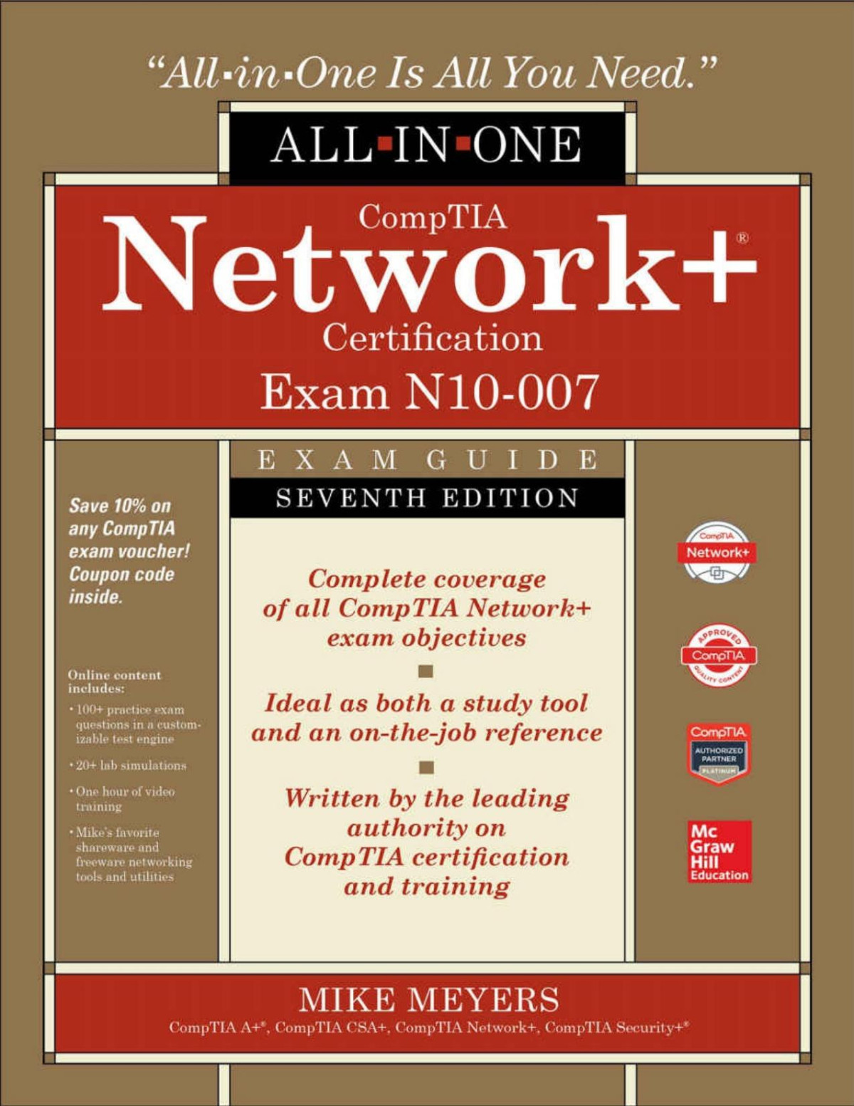 Comptia Network Certification Allinone Exam Guide Seventh Edition Exam N10007 First Mike Meyers Meyers
