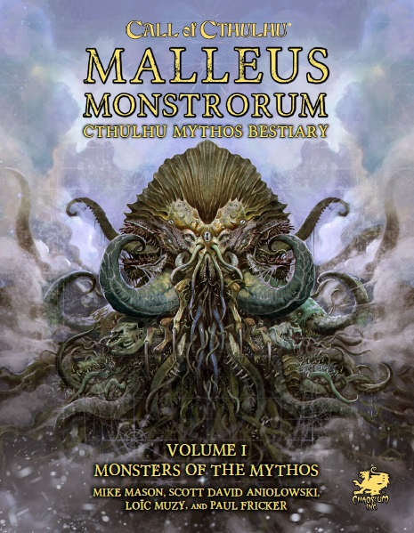 Call Of Cthulhu Malleus Monstrorum Monsters Of The Mythos 7th Edition Mike Mason
