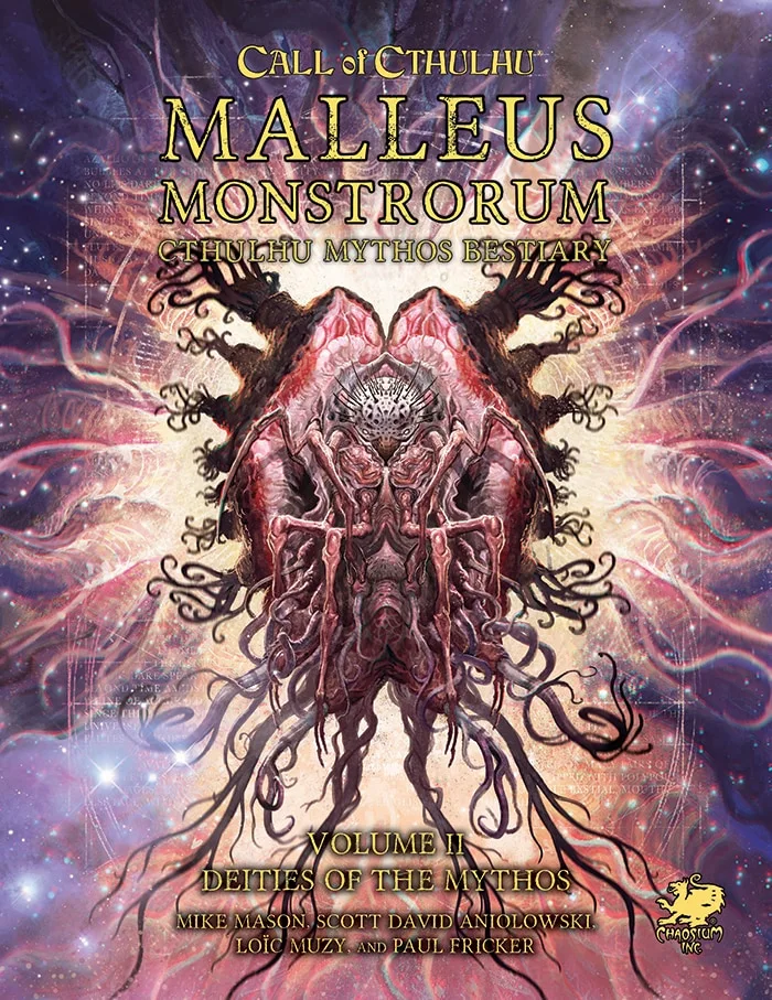 Call Of Cthulhu Malleus Monstrorum Deities Of The Mythos 7th Edition Mike Mason