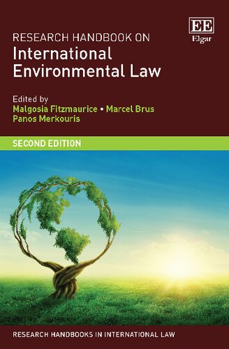 Research Handbook On International Environmental Law Malgosia Fitzmaurice