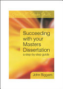 Succeeding With You Masters Dissertation John Biggam