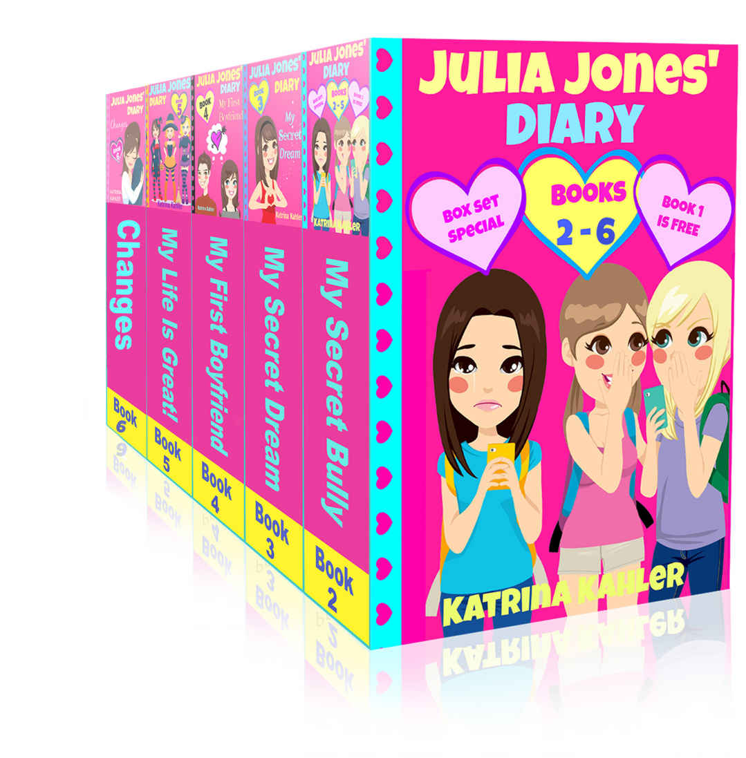 Julia Jones Diary Boxed Set Books 2 To 6 Book 1 Is Free Katrina Kahler