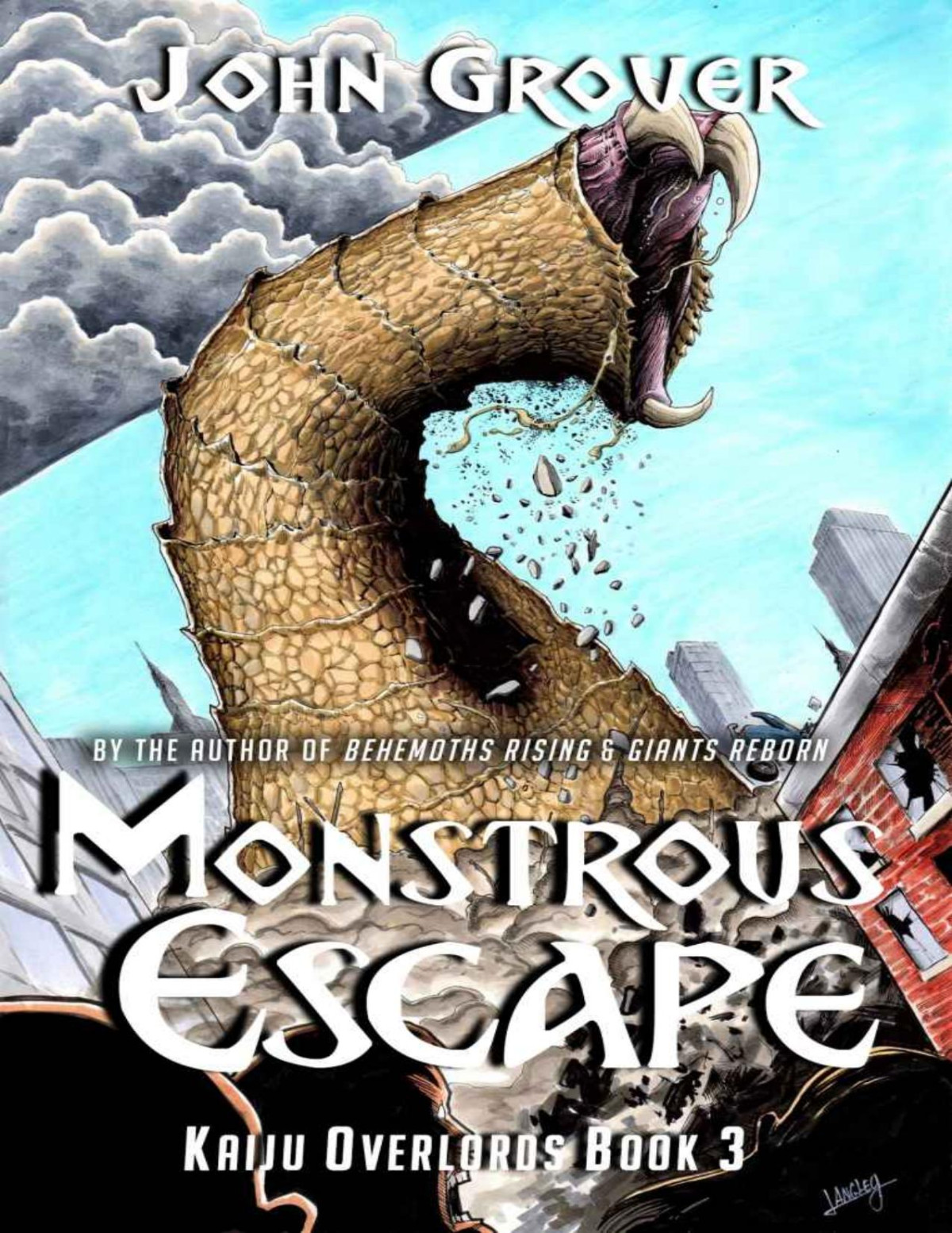 Monstrous Escape Kaiju Overlords Book 3 John Grover