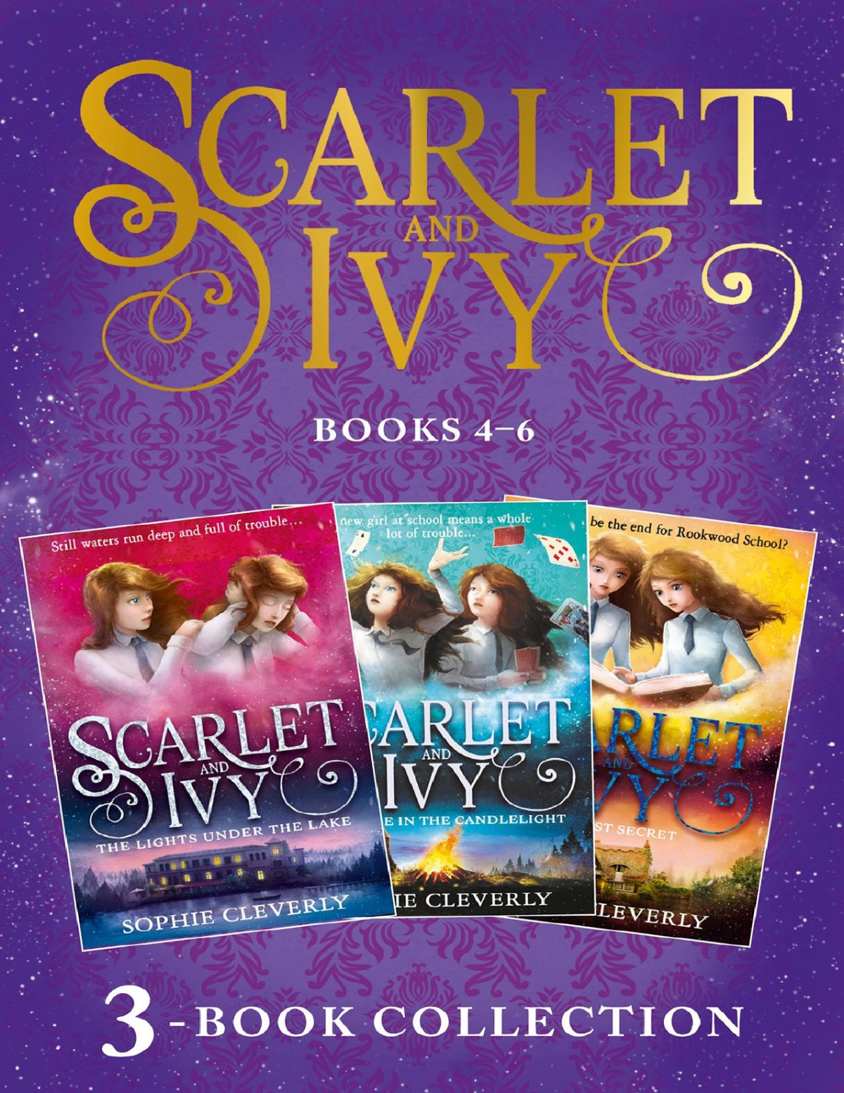 Scarlet And Ivy 3book Collection Volume 2 The Lights Under The Lake The Curse In The Candlelight The Last Secret Sophie Cleverly