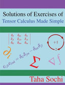 Solutions Of Exercises Of Tensor Calculus Made Simple First Taha Sochi