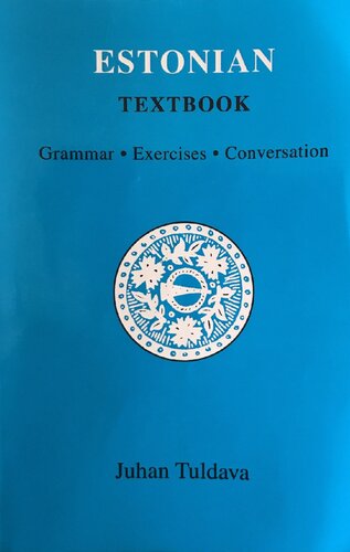 Estonian Textbook Grammar Exercises Conversation Tuldava