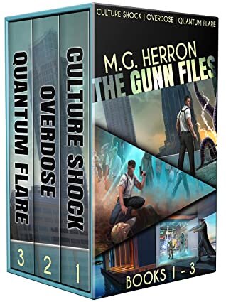 The Gunn Files Complete Series Culture Shock Overdose Quantum Flare M G Herron