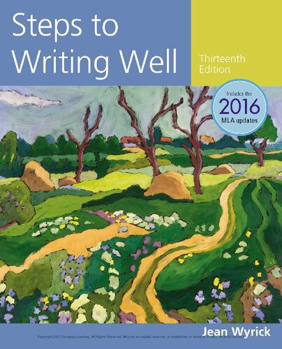 Steps To Writing Well With Apa 7e Updates 13th Edition Jean Wyrick