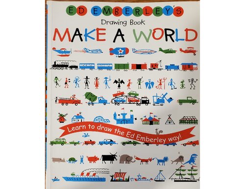 Ed Emberleys Drawing Book Make A World Ed Emberley