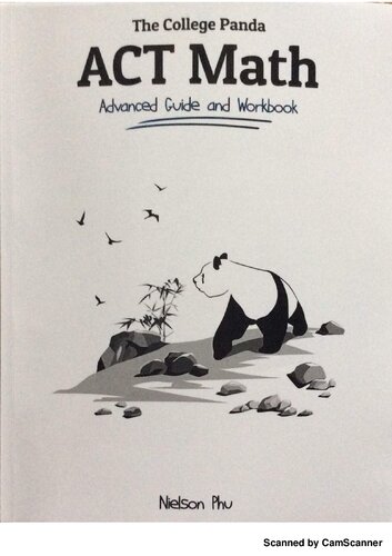 The College Pandas Act Math Advanced Guide And Workbook Nielson Phu