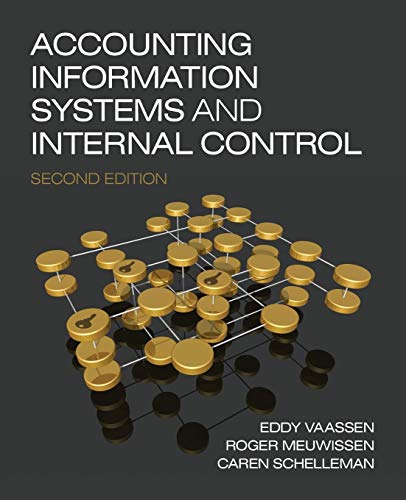 Accounting Information Systems And Internal Control 2nd Edition E H J Vaassen