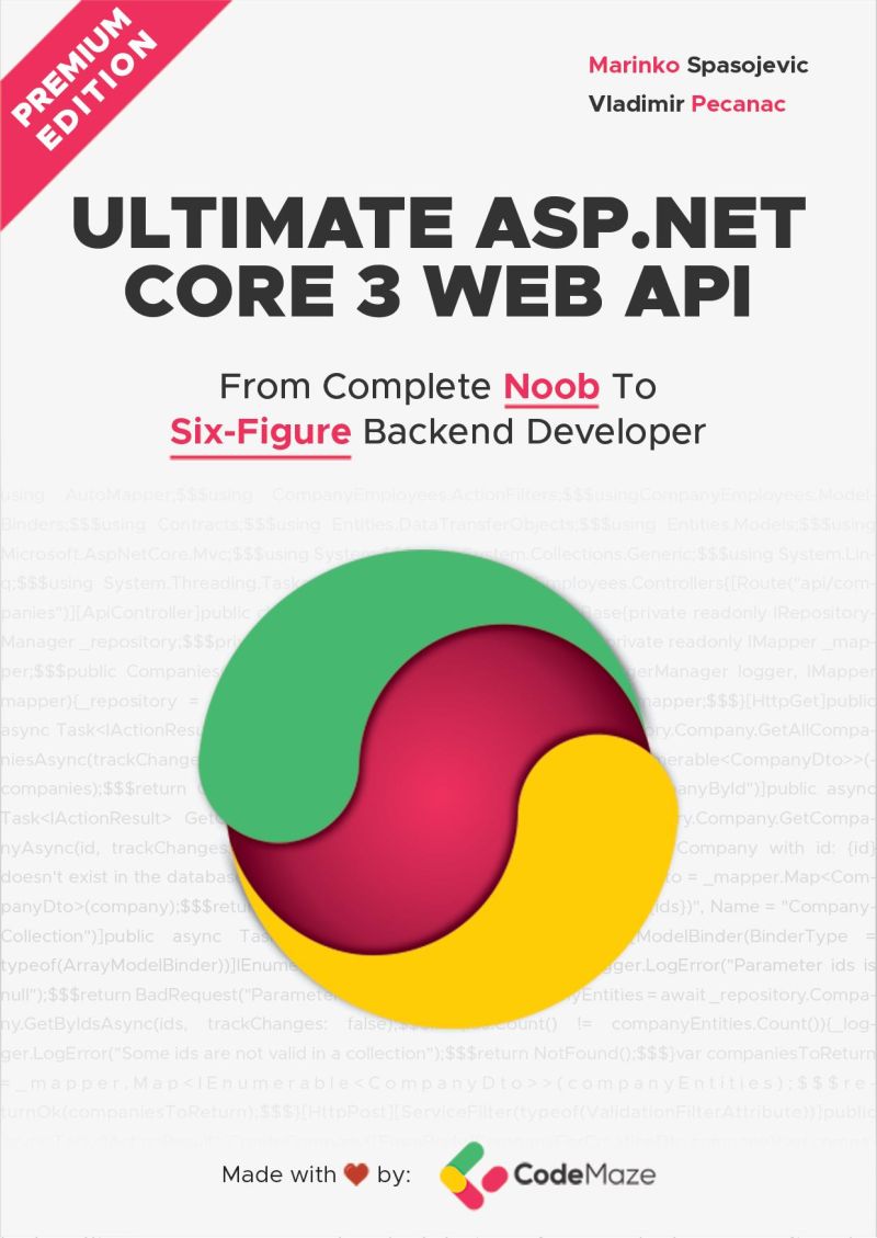 Ultimate Aspnet Core 3 Web Api Book Bonus Code Marinko Spasojevic