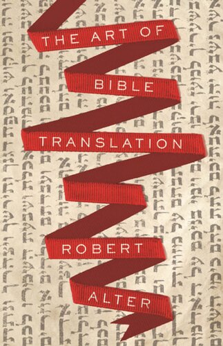 The Art Of Bible Translation Robert Alter