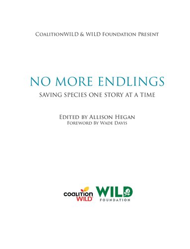 No More Endlings Saving Species One Story At A Time Allison Hegan