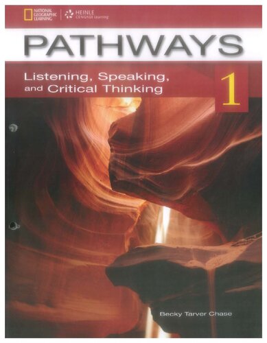 Pathways Listening Speaking And Critical Thinking 1 Rebecca Tarver Chase Kristin L Johannsen Milada Broukal Paul Macintyre
