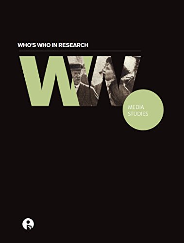 Whos Who In Research Media Studies Intellect Books
