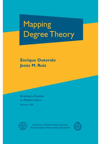 Mapping Degree Theory Enrique Outerelo Jess M Ruiz