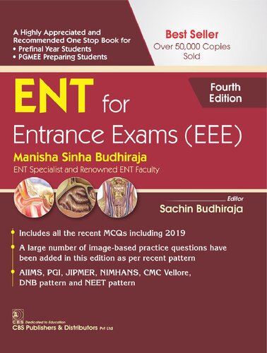 Ent For Entrance Exams Eee 4th Edition Manisha Sinha Budhiraja