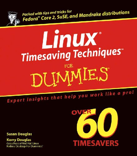 Linux Timesaving Techniques For Dummies Susan Douglas Korry Douglas