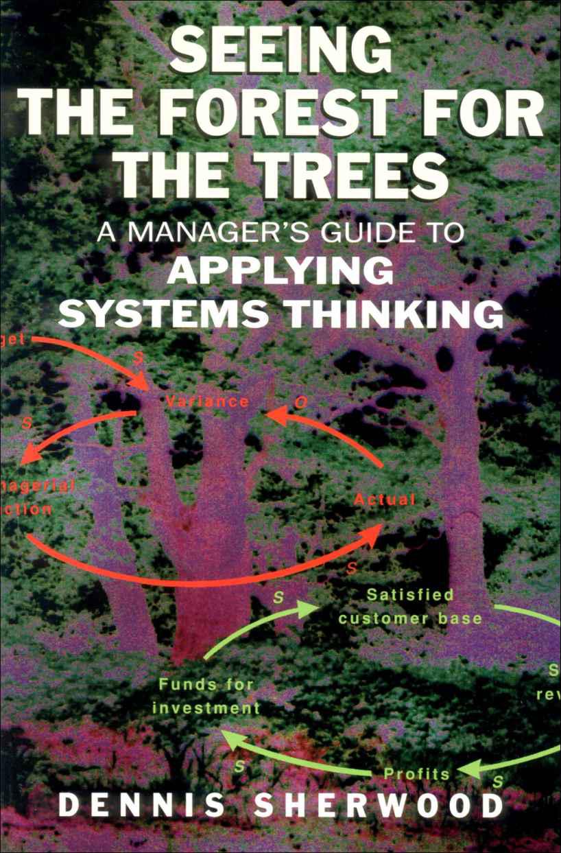 Seeing The Forest For The Trees A Managers Guide To Applying Systems Thinking Sherwood
