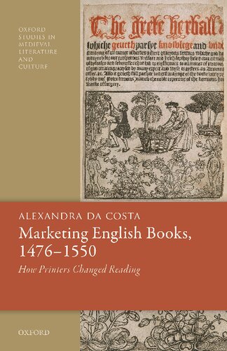 Marketing English Books 14761550 How Printers Changed Reading Alexandra Da Costa