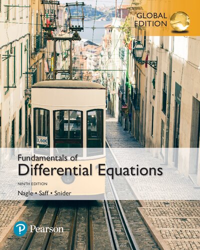 Fundamentals Of Differential Equations 9th Edition Global Edition 9th Edition Nagle