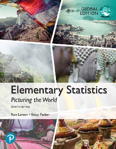 Elementary Statistics Picturing The World 7th Global Edition 7th Global Ron Larson