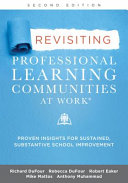 Revisiting Professional Learning Communities At Work 2nd Edition 2nd Richard Dufour